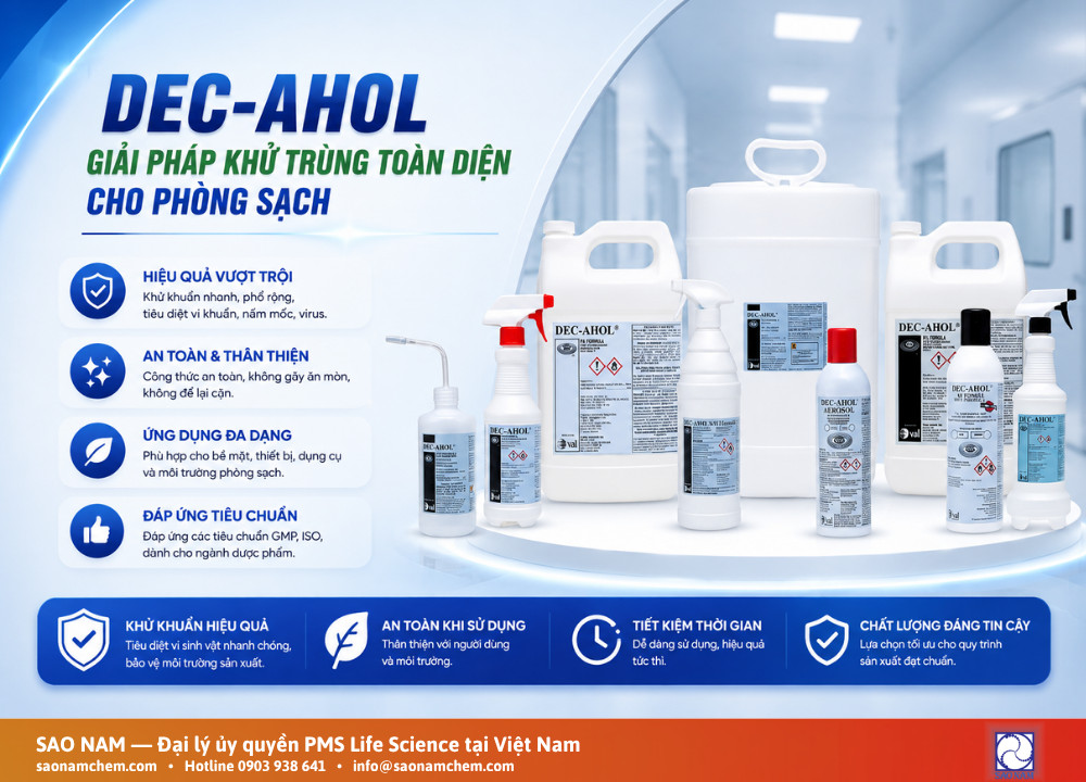 Hoá chất khử trùng DEC-AHOL®